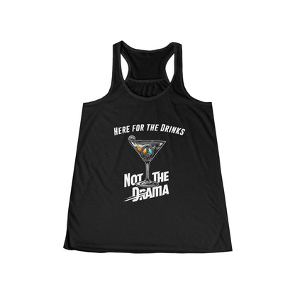 No Drama Womens Flowy Racer Back Tank Top Country in My Heart
