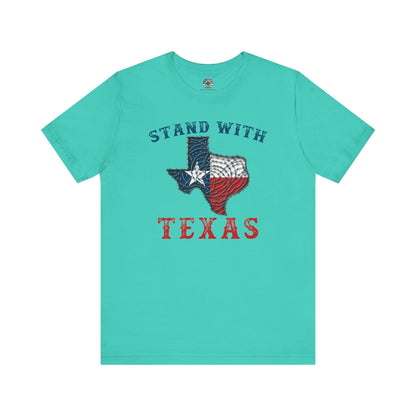 Stand With Texas T-Shirt The Devil's Pickle