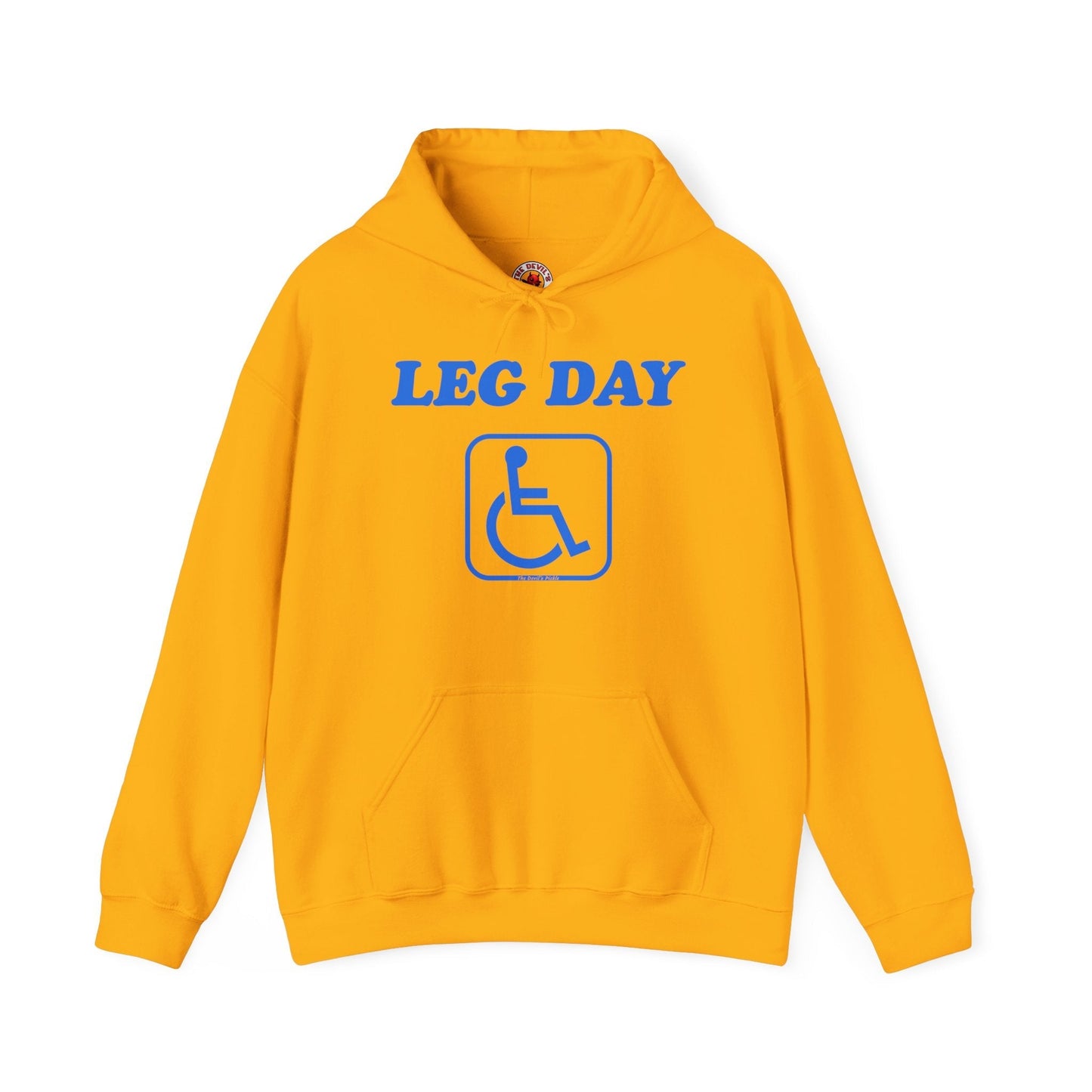Leg Day Handicap Hooded Sweatshirt The Devil's Pickle