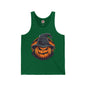 Scary Witch Pumpkin Halloween Tank Top The Devil's Pickle