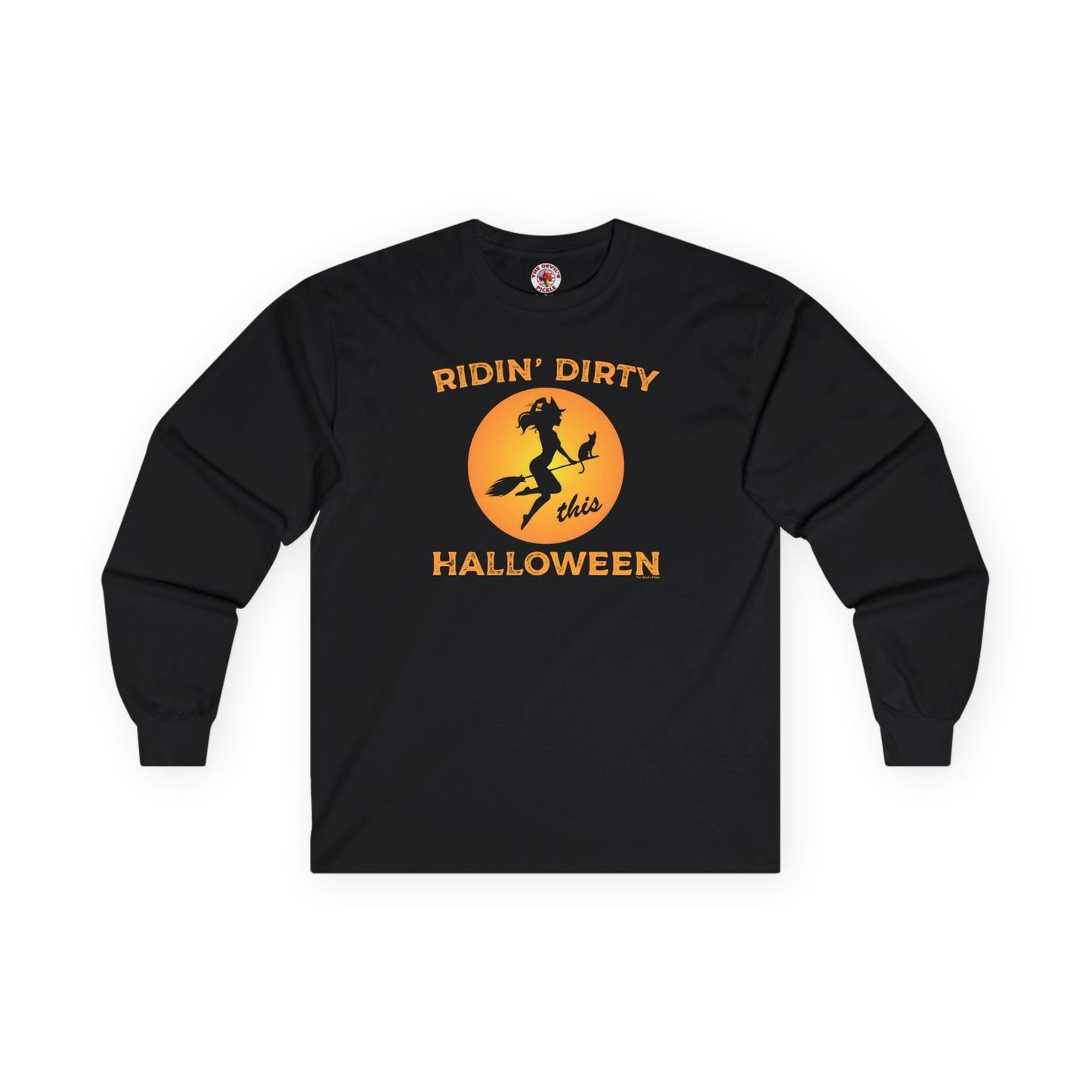 Ridin' Dirty This Halloween Long Sleeve Tee The Devil's Pickle