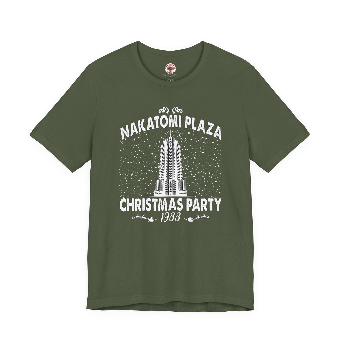 Nakatomi Plaza Christmas Party T-Shirt The Devil's Pickle