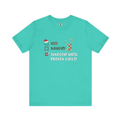 Innocent Until Proven Guilty T-Shirt The Devil's Pickle