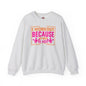 I Workout Because My Wife Is Hot Crewneck Sweatshirt The Devil's Pickle