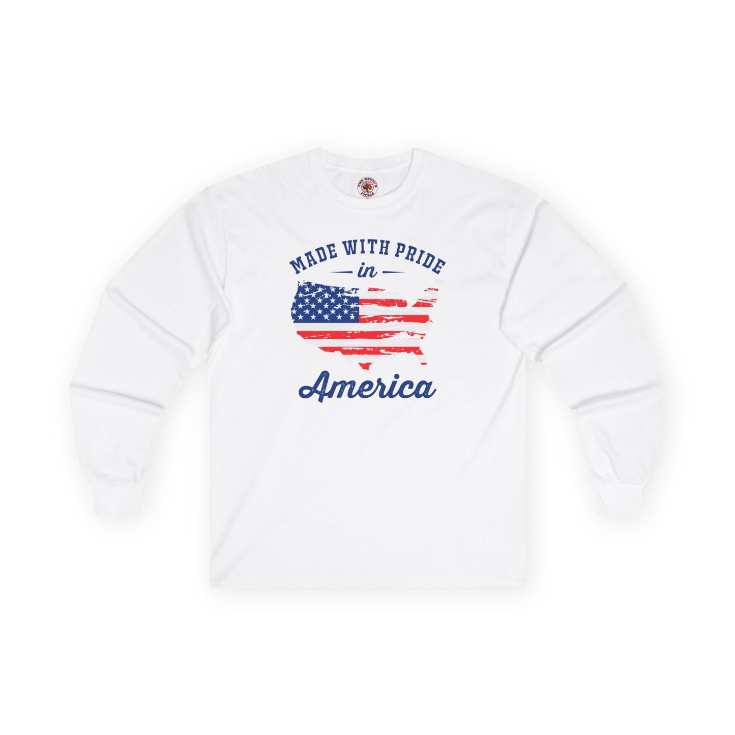 Made With Pride In America Long Sleeve Tee The Devil's Pickle