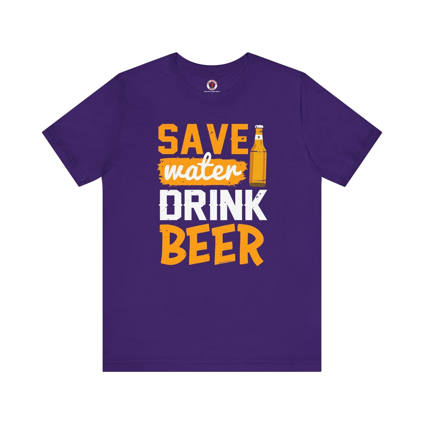 Save Water Drink Beer T-Shirt The Devil's Pickle