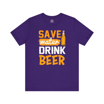 Save Water Drink Beer T-Shirt The Devil's Pickle