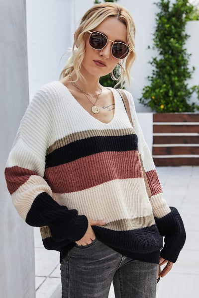 oversized stripe sweater Shop Style & More | Fresh Looks, Everyday Deals & Free Shipping