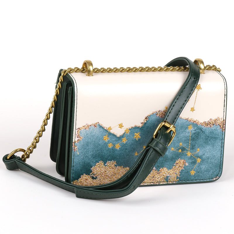 Atmospheric fashion leisure diagonal bag See size chart under “more details” The Fashion Celestial