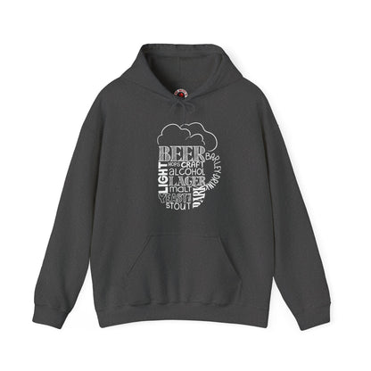 Beer Mug Of Words Hooded Sweatshirt The Devil's Pickle