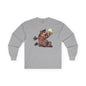 Beer Drinking Boar Long Sleeve Tee The Devil's Pickle
