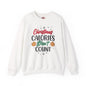 Christmas Calories Don't Count Crewneck Sweatshirt The Devil's Pickle