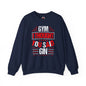 Gym? I thought You Said Gin Crewneck Sweatshirt The Devil's Pickle