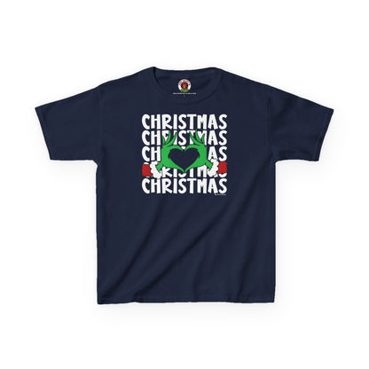 Christmas Heart Kids Tee The Devil's Pickle