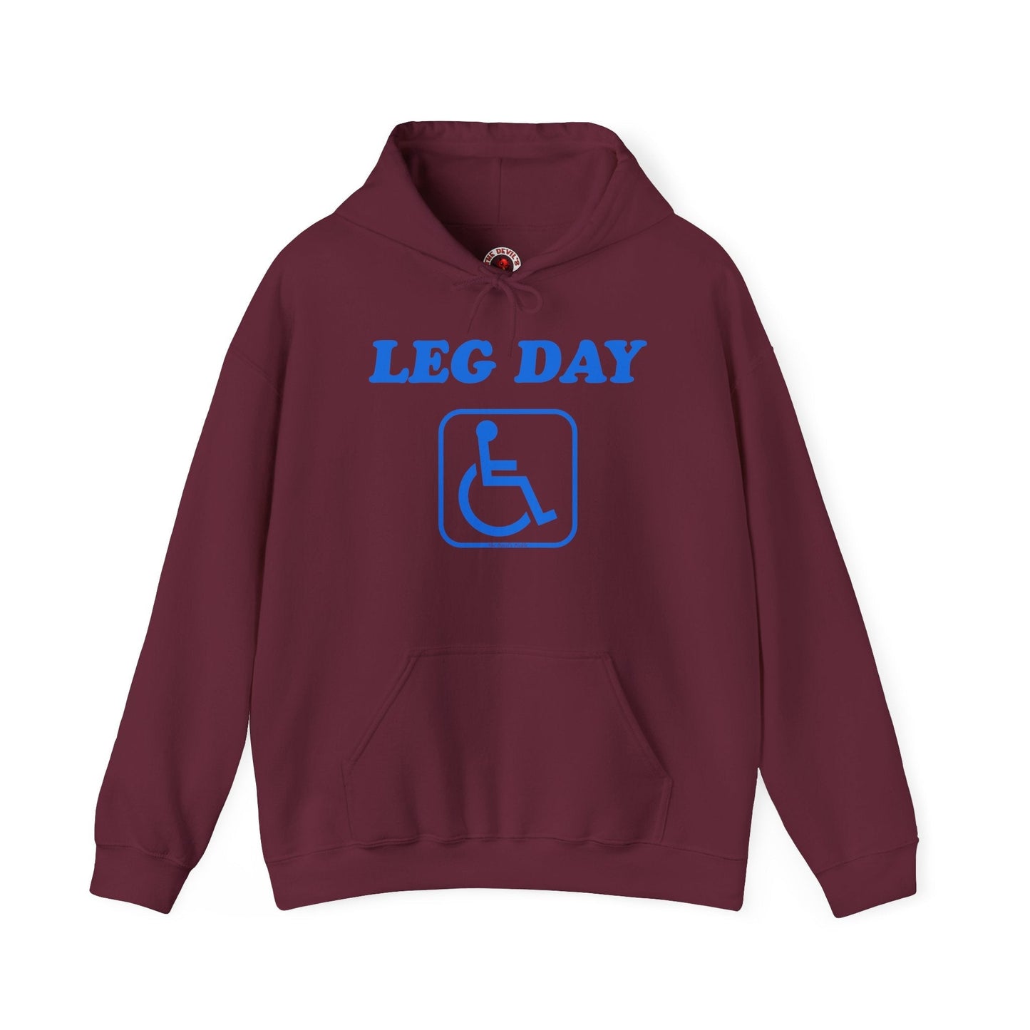 Leg Day Handicap Hooded Sweatshirt The Devil's Pickle