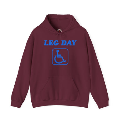 Leg Day Handicap Hooded Sweatshirt The Devil's Pickle