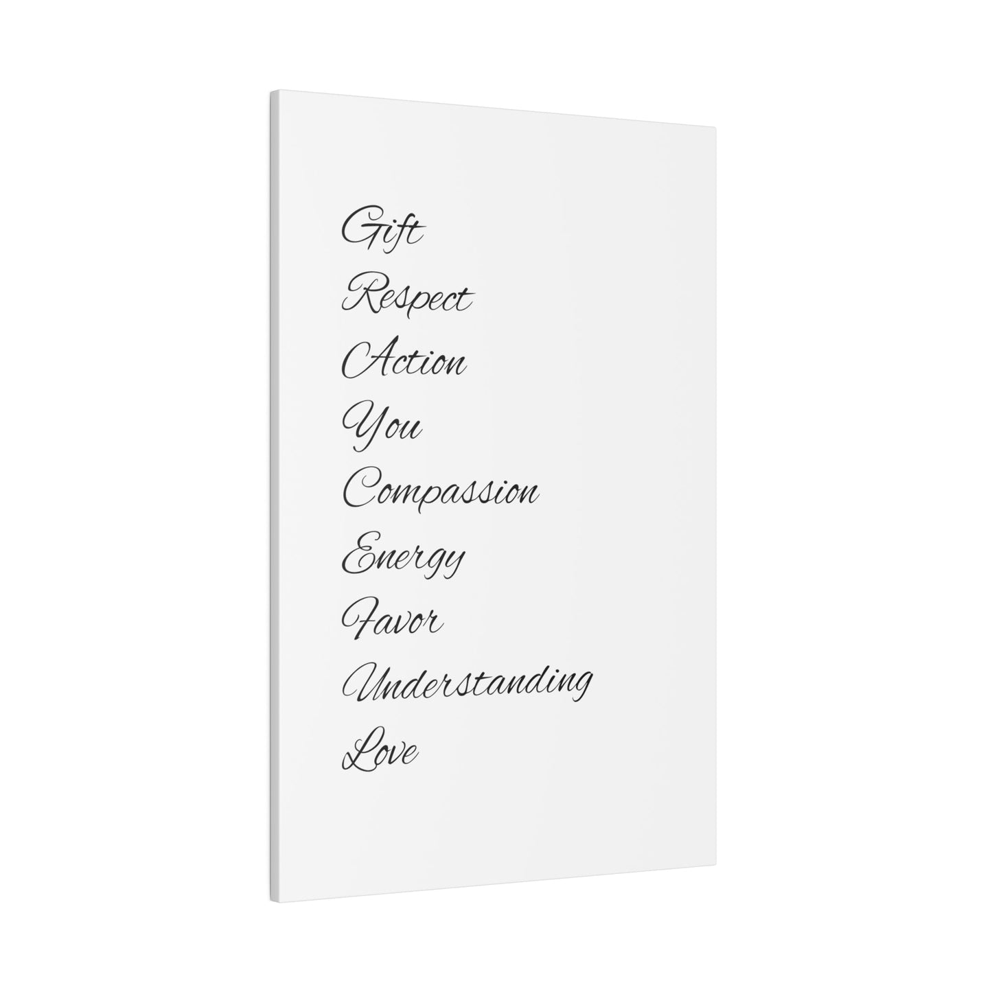 Matte Canvas, Stretched, 0.75" Grayceful LLC