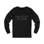 Serve Up Attitude Womens Jersey Long Sleeve Tee with Sarcasm or Profanity Country in My Heart