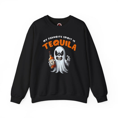 My Favorite Spirit Is Tequila Crewneck Sweatshirt The Devil's Pickle