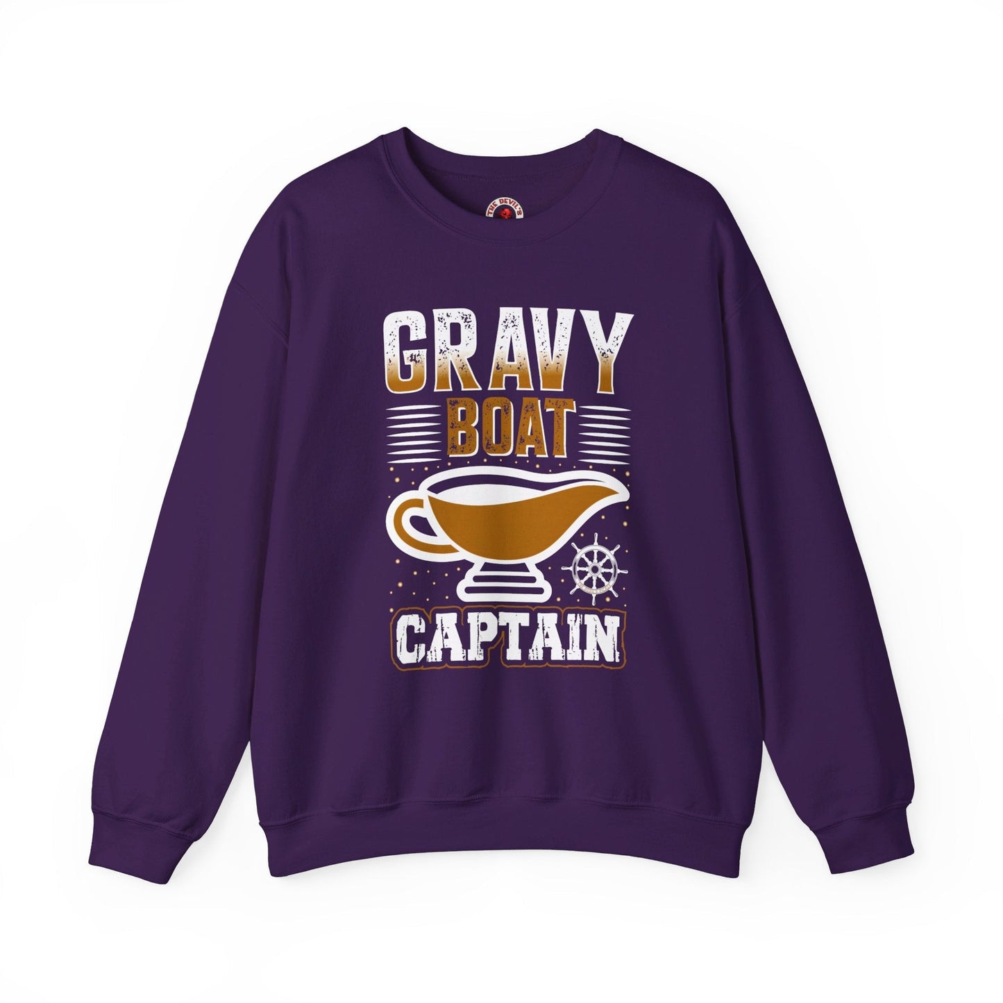 Gravy Boat Captain Crewneck Sweatshirt The Devil's Pickle