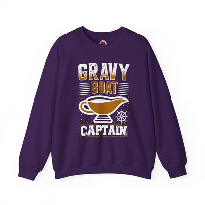 Gravy Boat Captain Crewneck Sweatshirt The Devil's Pickle