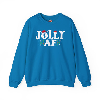 Jolly AF Crewneck Sweatshirt The Devil's Pickle