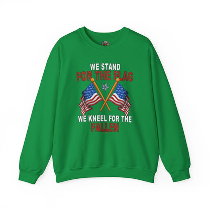 We Stand For The Flag Crewneck Sweatshirt The Devil's Pickle