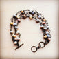 'Natural Agate triple strand bracelet Shop Style & More | Fresh Looks, Everyday Deals & Free Shipping