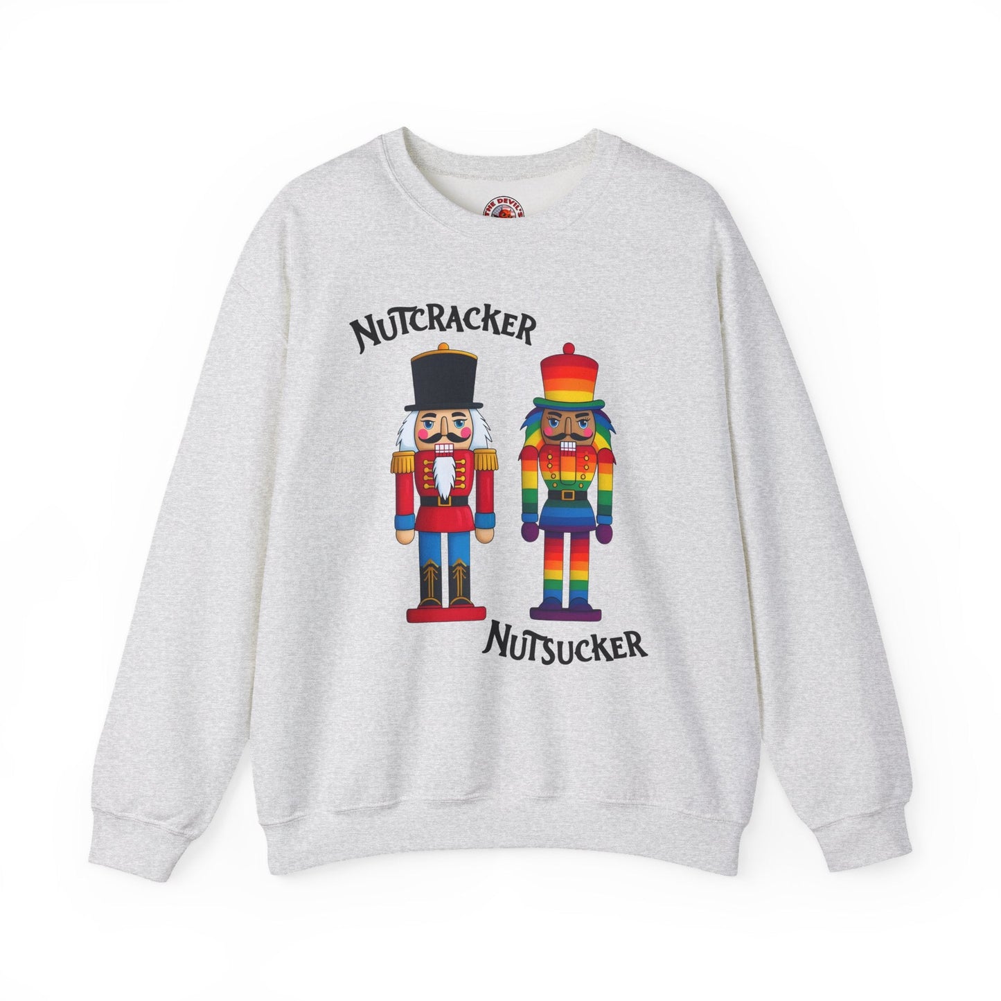 Nutcracker or Nutsucker Crewneck Sweatshirt The Devil's Pickle