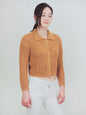 Button Down Vintage Crop Sweater Cardigan w/Collar Shop Style & More | Fresh Looks, Everyday Deals & Free Shipping