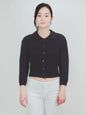 Button Down Vintage Crop Sweater Cardigan w/Collar Shop Style & More | Fresh Looks, Everyday Deals & Free Shipping
