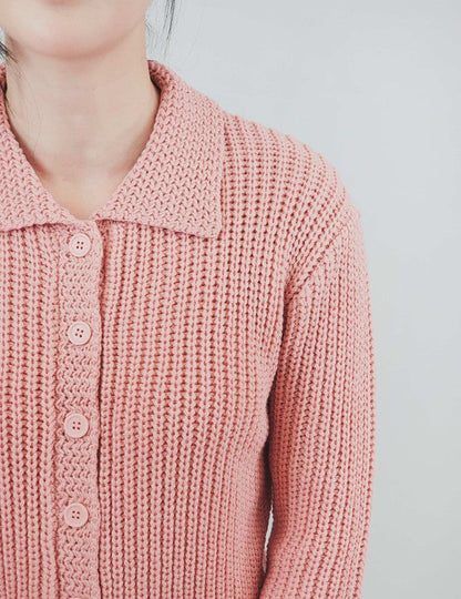 Button Down Vintage Crop Sweater Cardigan w/Collar Shop Style & More | Fresh Looks, Everyday Deals & Free Shipping