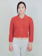 Button Down Vintage Crop Sweater Cardigan w/Collar Shop Style & More | Fresh Looks, Everyday Deals & Free Shipping
