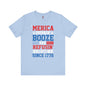 Merica Drinkin Booze And Refusin To Lose T-Shirt The Devil's Pickle
