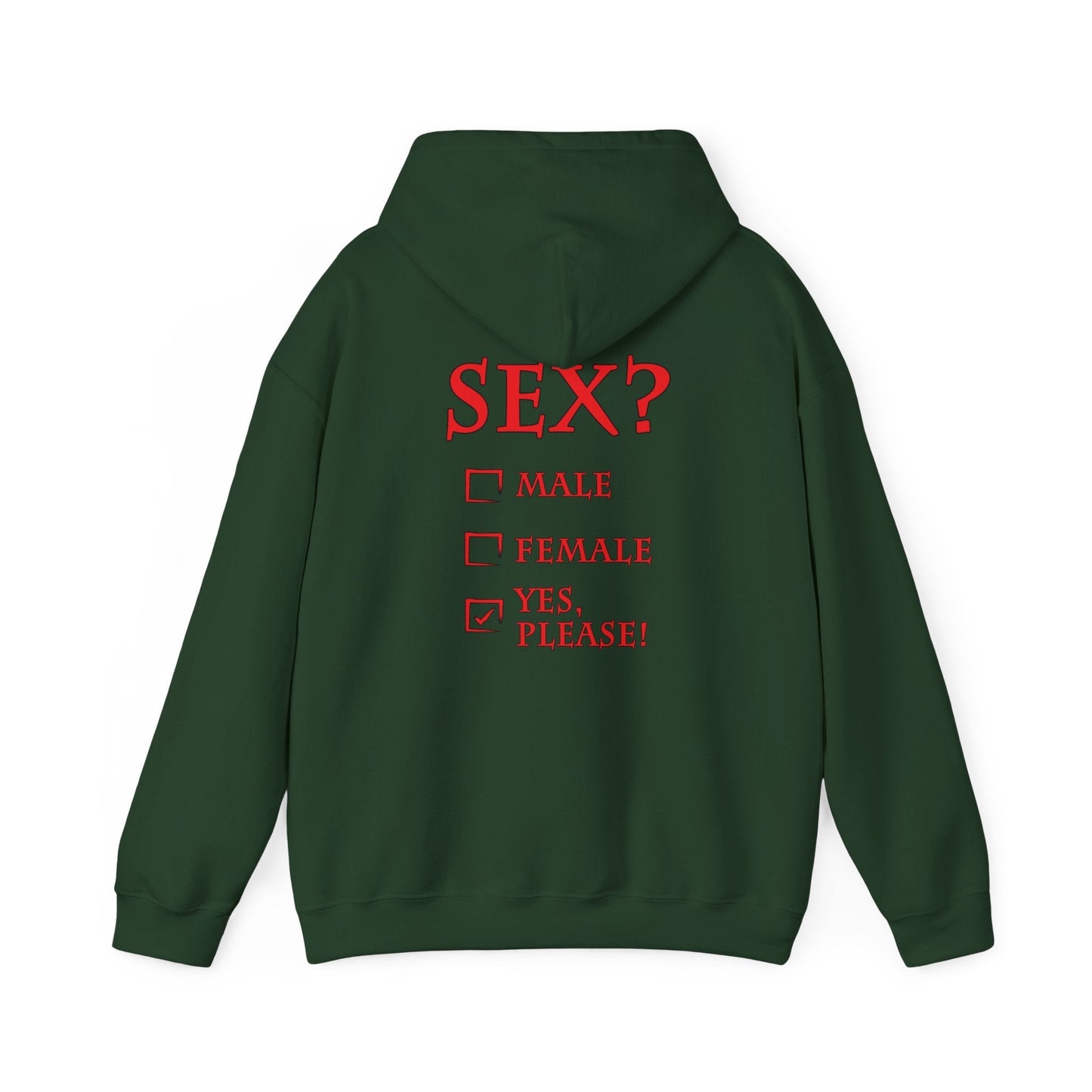 Sex? Yes, Please Hooded Sweatshirt The Devil's Pickle