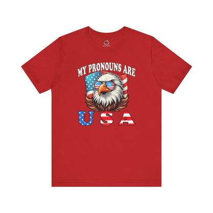 My Pronouns Are U.S.A T-Shirt The Devil's Pickle