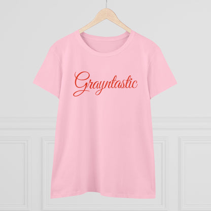 Women's Midweight Cotton Tee Grayceful LLC