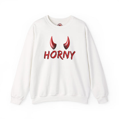 Horny Crewneck Sweatshirt The Devil's Pickle
