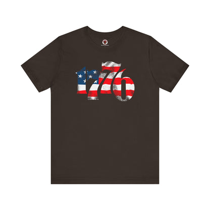 1776 American Flag T-Shirt The Devil's Pickle