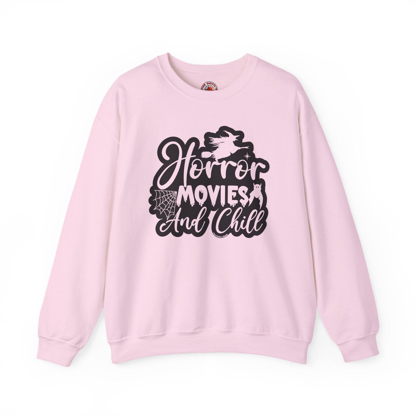 Horror Movies and Chill Crewneck Sweatshirt The Devil's Pickle