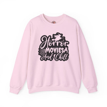 Horror Movies and Chill Crewneck Sweatshirt The Devil's Pickle
