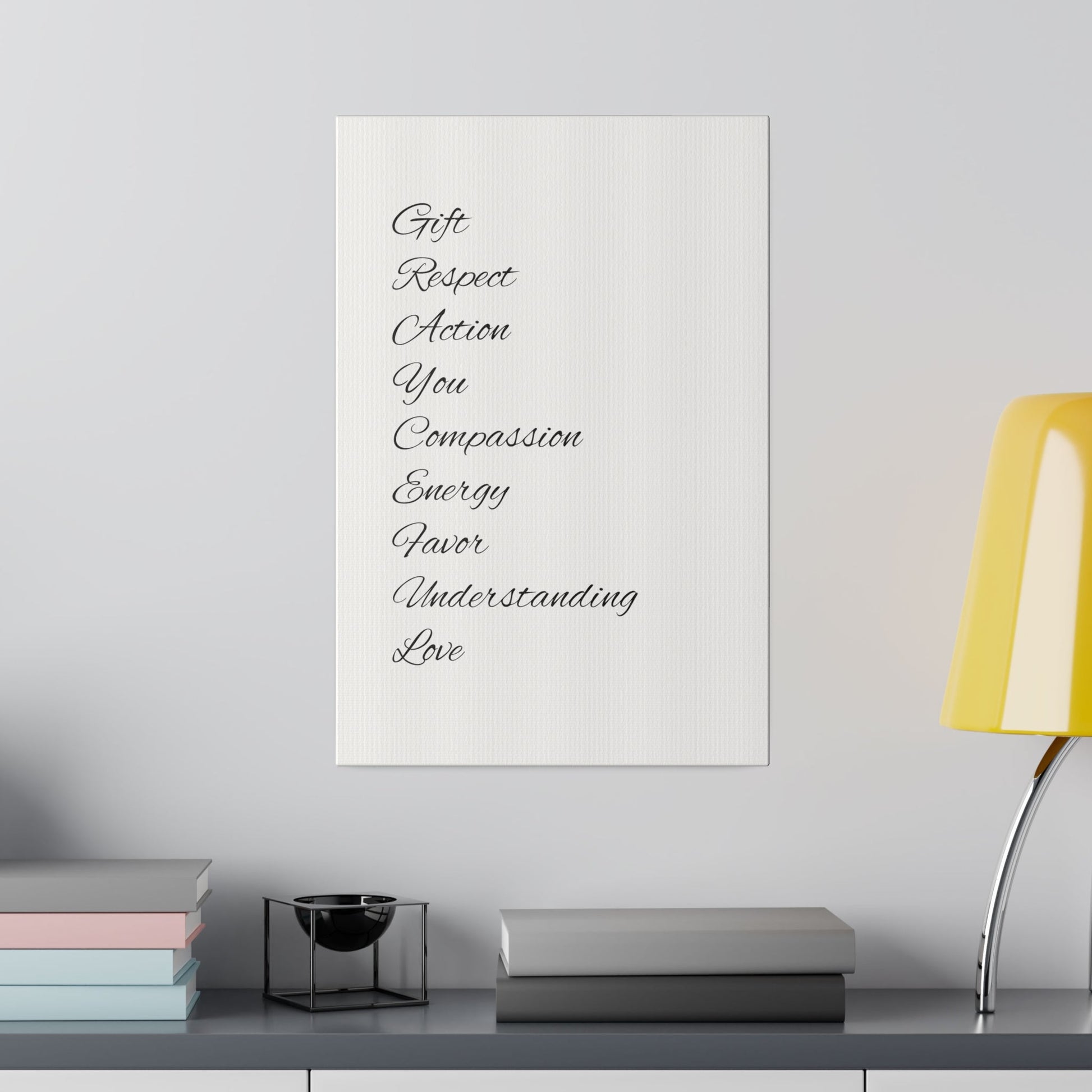 Matte Canvas, Stretched, 0.75" Grayceful LLC