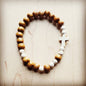 Bracelet Bar-Wood & White Turquoise Beads Shop Style & More | Fresh Looks, Everyday Deals & Free Shipping