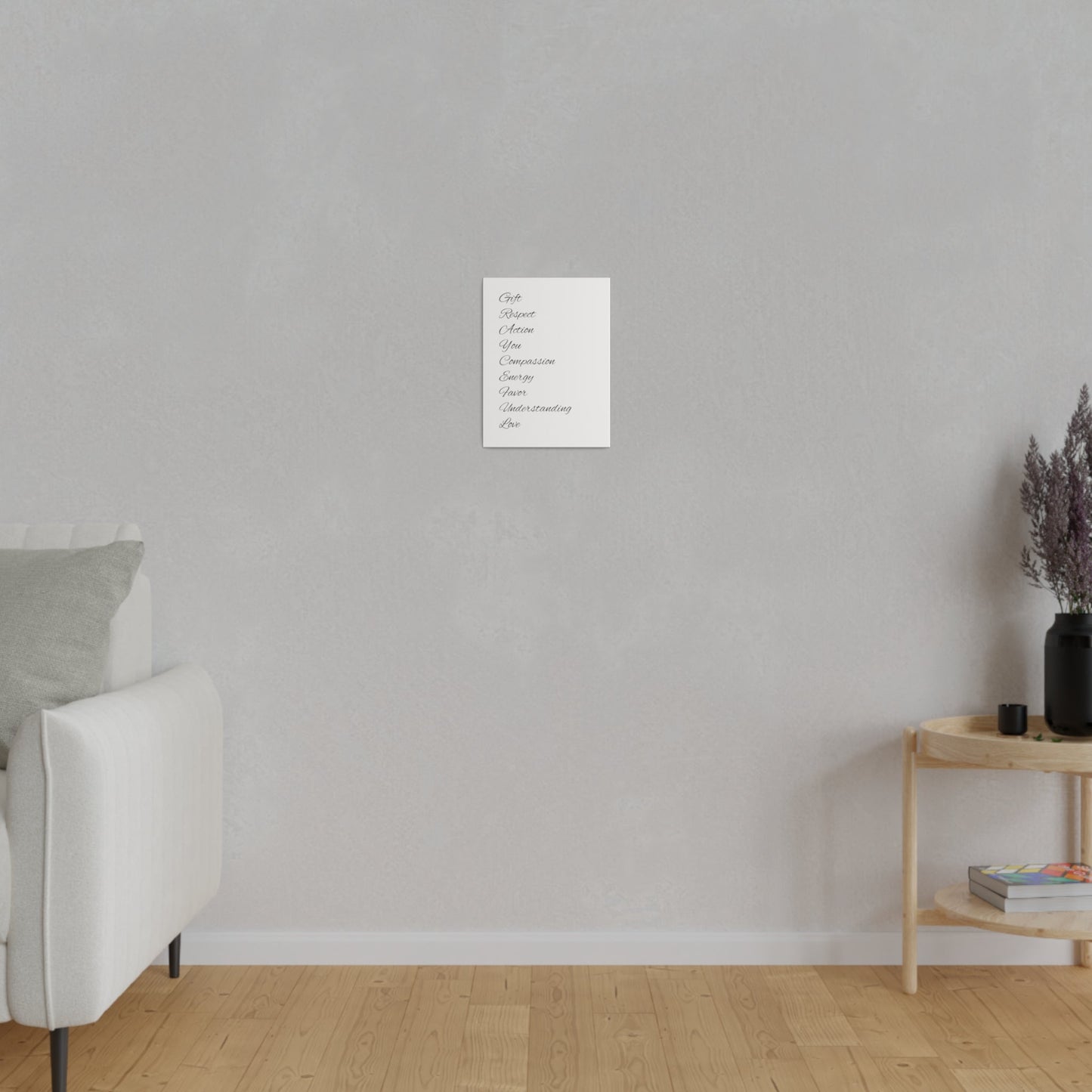 Matte Canvas, Stretched, 0.75" Grayceful LLC