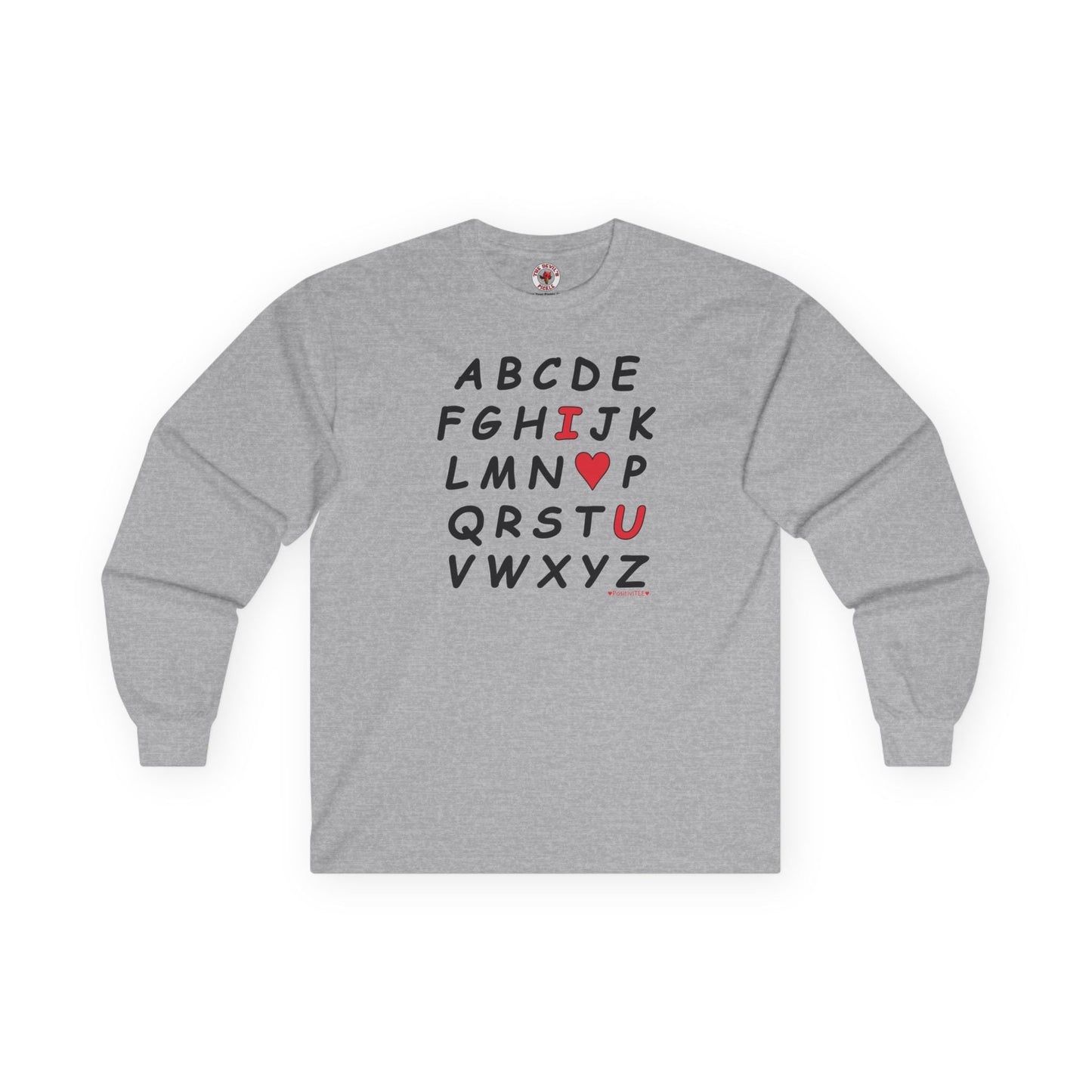 ABC I Love You Long Sleeve Tee The Devil's Pickle