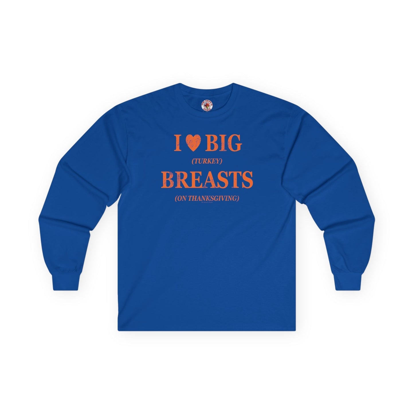 I Heart Big Breasts Long Sleeve Tee The Devil's Pickle