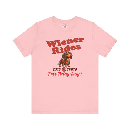 Free Wiener Rides T-Shirt The Devil's Pickle