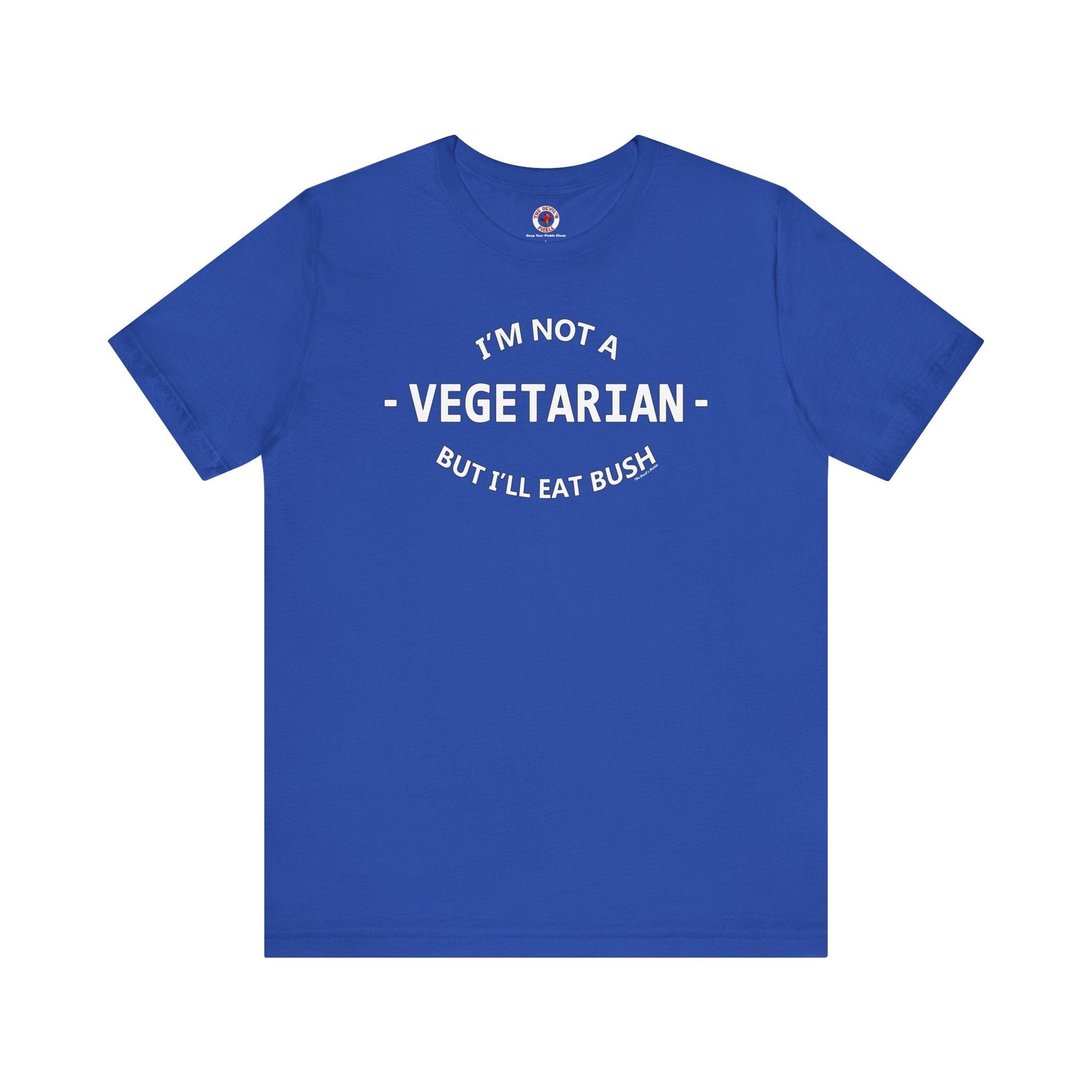 I'm Not A Vegetarian T-Shirt The Devil's Pickle