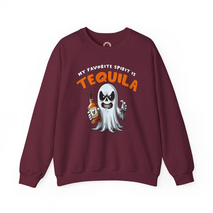 My Favorite Spirit Is Tequila Crewneck Sweatshirt The Devil's Pickle
