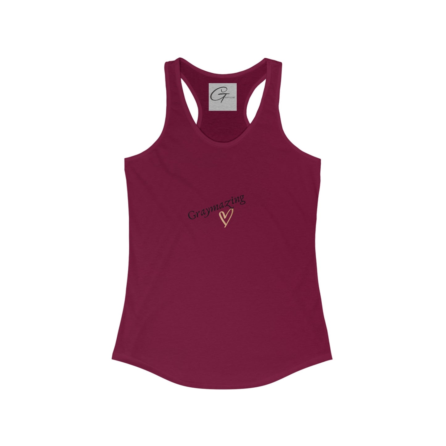 Women's Ideal Racerback Tank Grayceful LLC